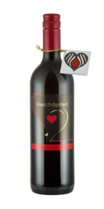 Herztröpferl Rot
